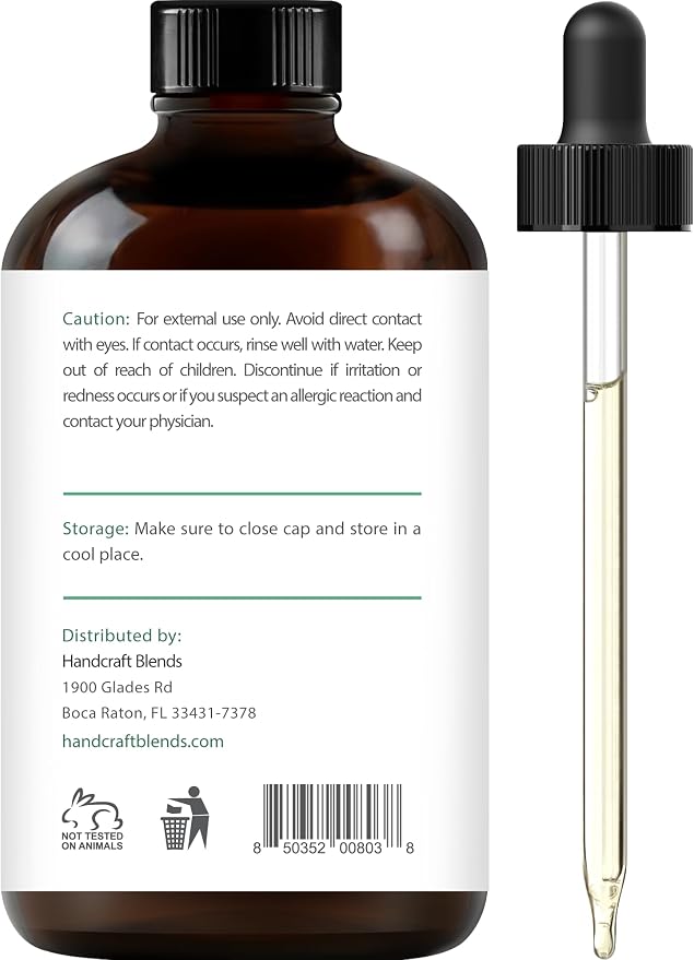 Handcraft Blends Eucalyptus Essential Oil – Huge 4 Fl Oz – 100% Pure and Natural – Premium Grade Essential Oil for Diffuser and Aromatherapy, Skin, Massage, Candle and Soap Making Fragrance