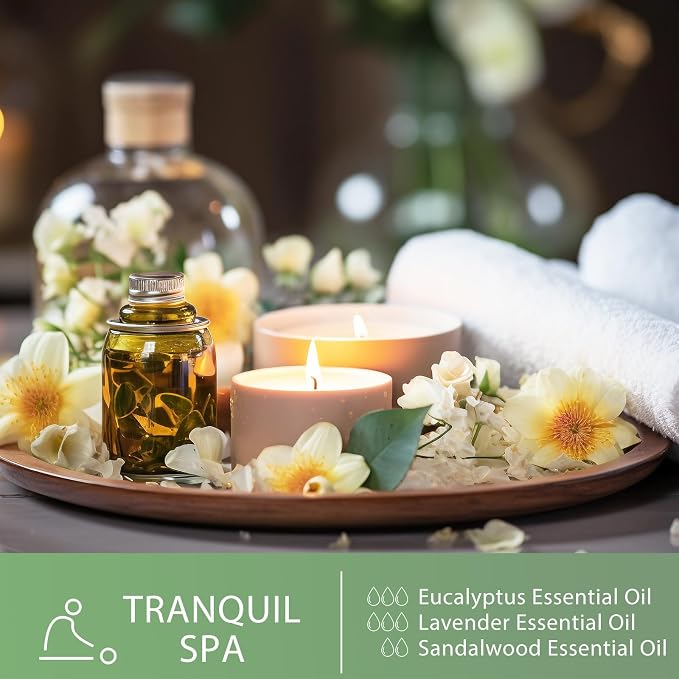PHATOIL Eucalyptus Essential Oil 30ML, Pure Eucalyptus Essential Oils for Diffuser, Humidifier, Aromatherapy, Perfect for DIY Soap, Candle, Bath Bombs Making