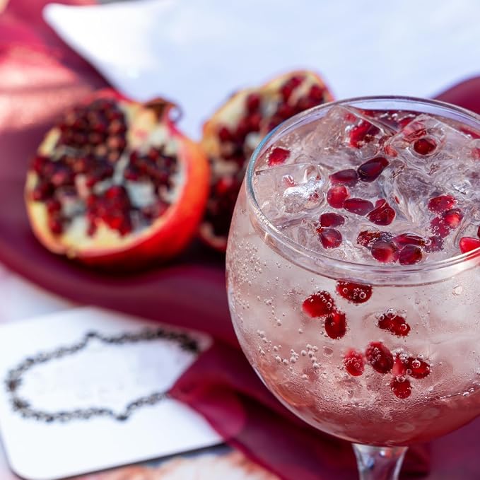 Tuscany Candle Pomegranate Fizz: Pomegranate & Sparkling Citrus Scented Candle, 14 oz