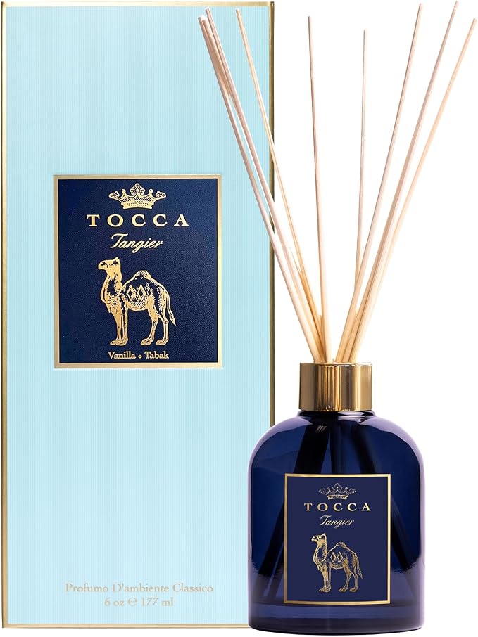 TOCCA Tangier Reed Diffuser, 6oz - Vanilla & Tabak Scented