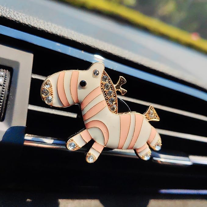 Bling Car Air Freshener Vent Clips, Cute Diffuser Vent Clip Decoration, Unique Car Accessories for Women and Men