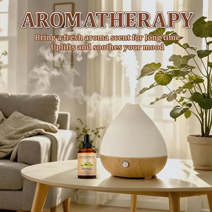 Neroli Essential Oil 120ML - 100% Pure and Natural Oils for Aromatherapy Diffuser - 4 Fl Oz/Neroli