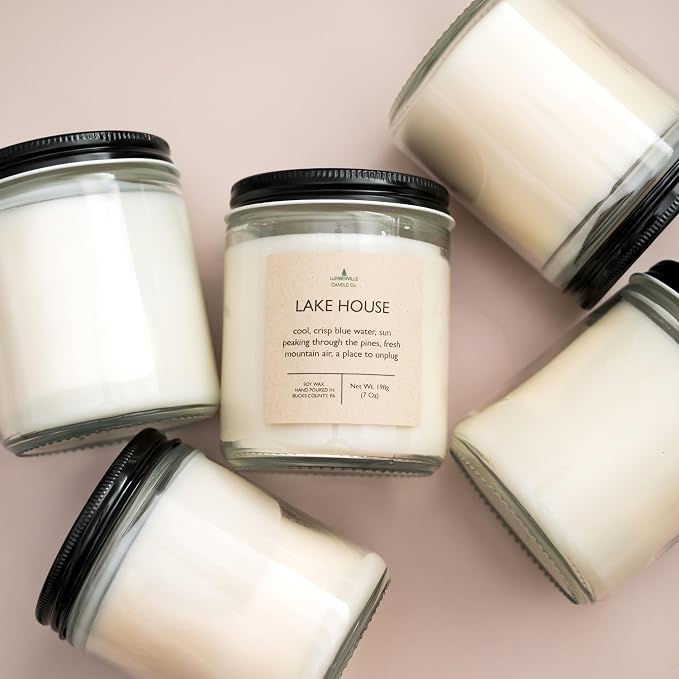 Handmade | Soy Candle (Lake House, 8 oz.)