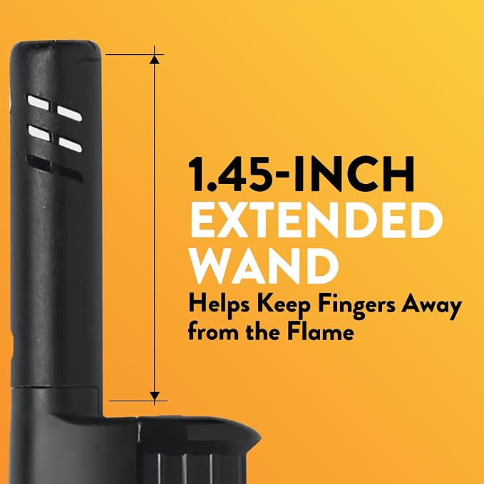 BIC EZ Reach Candle Lighter, The Ultimate Lighter with Wand for Candles, Colorado, Assorted Designs, 6 Count Pack of Lighters