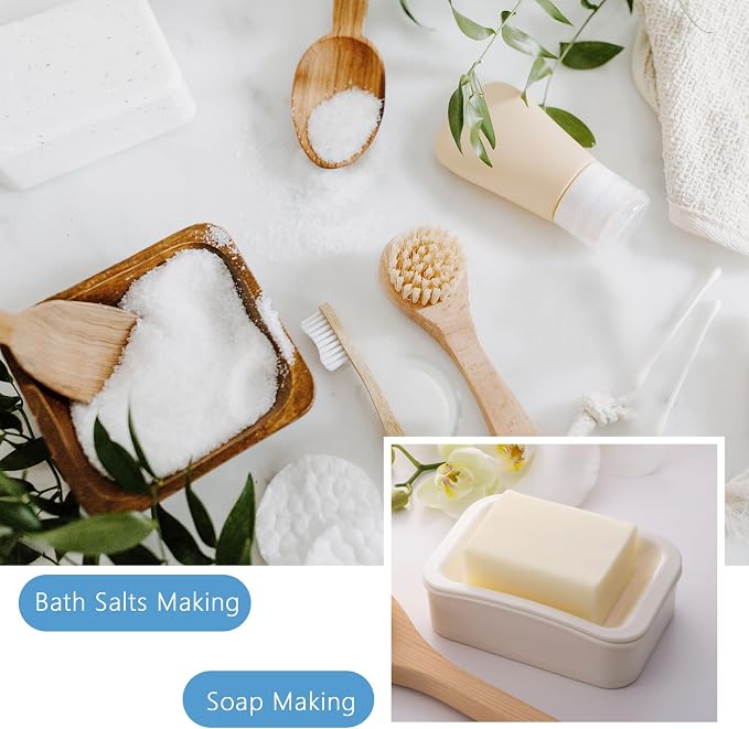 Soft Powder Fragrance Oil - ESSLUX Essential Oils for Diffuser, Candle Soap Making Clean Fresh Scents, Aromatherapy Scented Massage, Perfume for Humidifier Home Fragrance, 1 fl oz