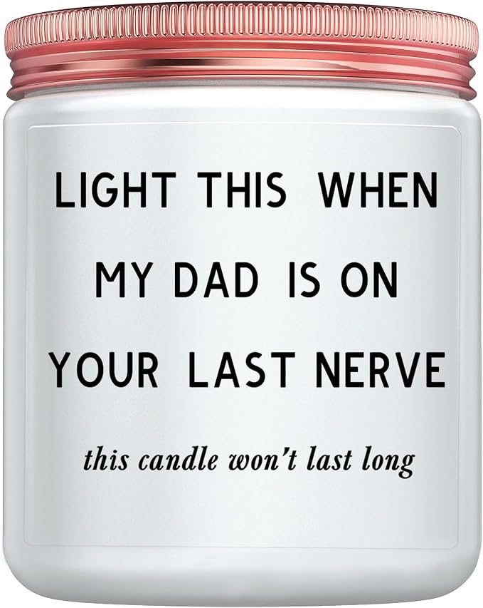 Funny Mom Gifts, Birthday Mother's Day Christmas Gift Ideas for Mom from Daughters and Son- Unique Women Candles Gifts for Bonus Stepmom