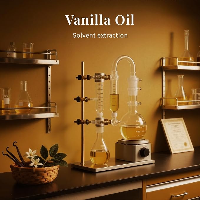 SU JUABA Vanilla Essential Oil - 4 Fl Oz | for Diffuser, Body Oil, Skin Care, Perfume, Soap Candle Making, Aromatherapy - 118ML