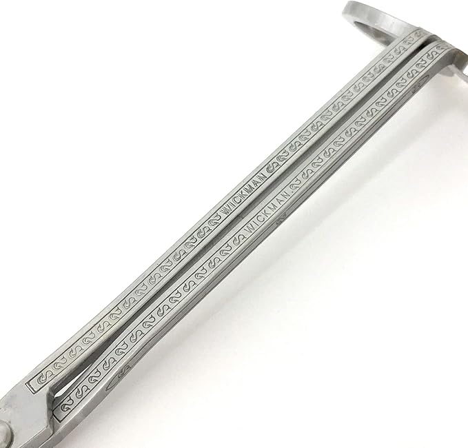 Wickman Stainless Steel Polished Wick Trimmer,Silver