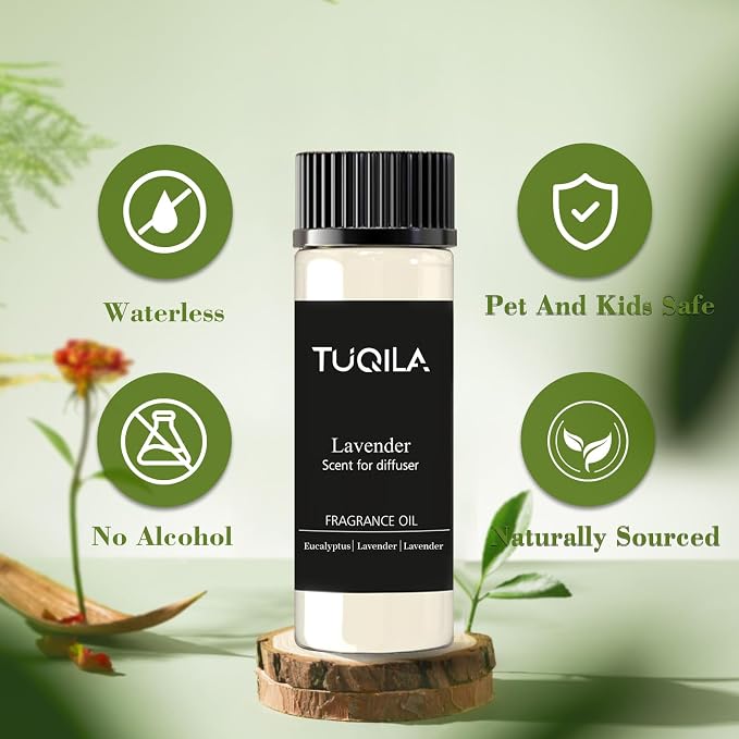 20ML Hotel Diffuser Oil, Lavender Aromatherapy Oil with Eucalyptus, Sage, Anise for Waterless Cold Air Diffuser, Hotel Scent for Home, Spa, Office and Hotel Scenting