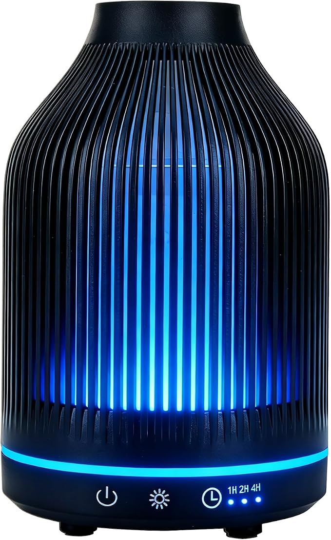 Diffuserlove USB Plug-in 150ML Essential Oil Diffuser Humidifier with Timer & 7 Color Night Light, Aromatherapy Diffuser for Bedroom Office Home Decor