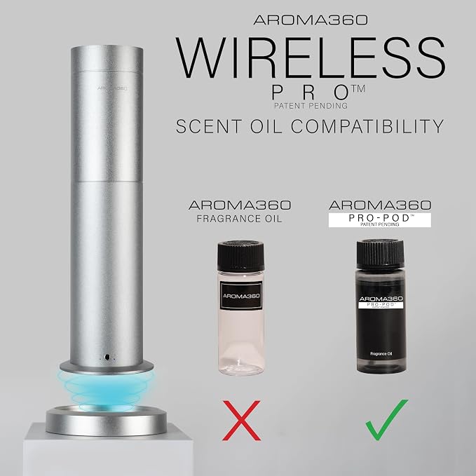 Aroma360 - Across The Universe Pro Pod Fragrance Oil Blend | Hotel Inspired Luxury Essential Oil Diffuser | Aromatherapy Scent Diffuser Oil | Eucalyptus, Citrus and Soft Florals 1.7 fl oz, 50 mL