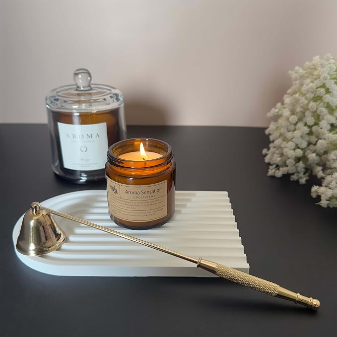 Candle Snuffer, Gold Color Candle Extinguisher Tool, Candle Turn Off Device