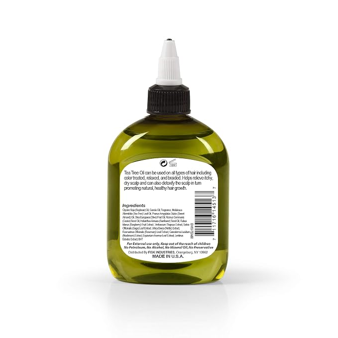 Ethereal Nature 99% Natural Hair Oil Blend Tea Tree, 7.10 oz