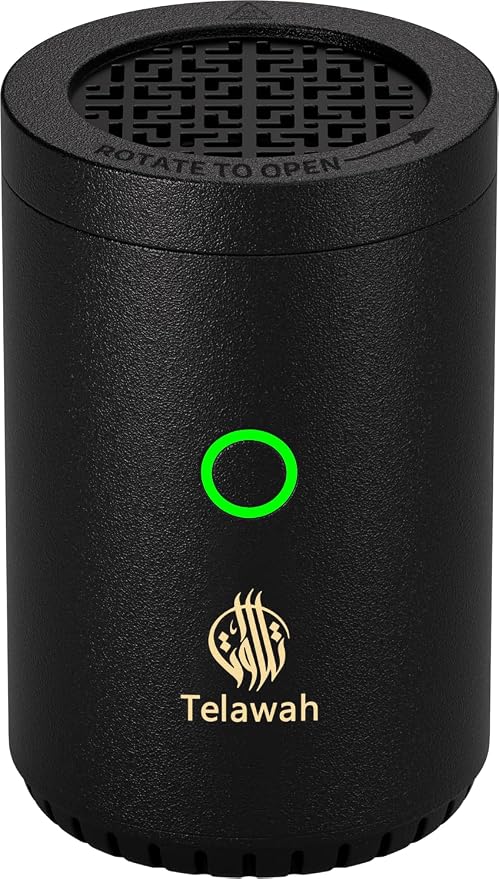 Portable mini Incense Burner, Rechargeable USB Aroma Diffuser, Electric Incense Burner, Muslim Home Decor.