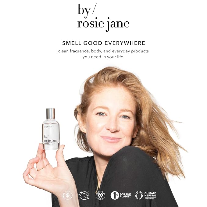 By Rosie Jane Perfume Oil (Dylan) - Travel Size Roll On Perfume with Notes of Bergamot Blossom, Guaiac Wood & Amber Silk - Paraben, Sulfate & Phthalate Free (7ml)
