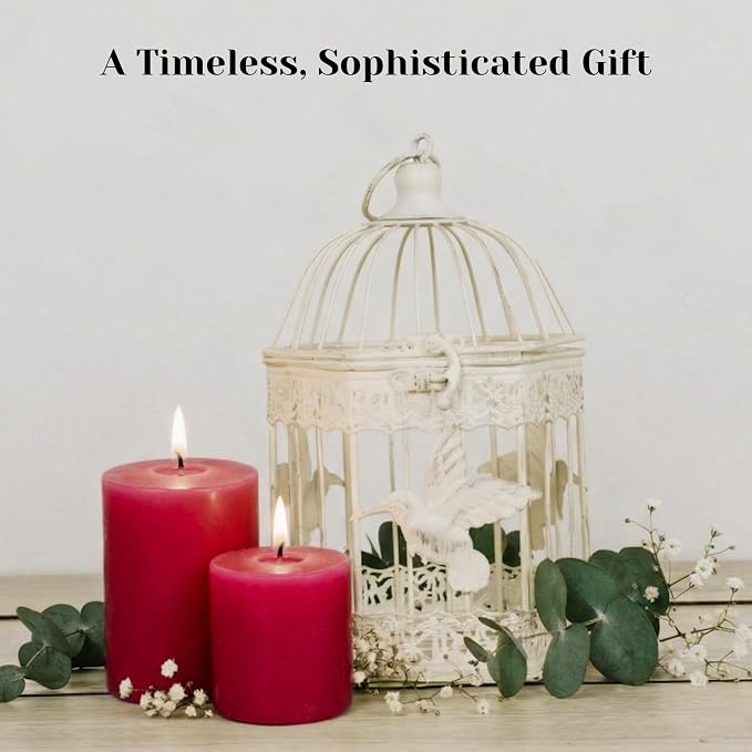 Red Apple Cinnamon Scented Votive Candles, Set of 12-1.25" Wax Candles for Home, Scented 10 Hour Burn Time - Aromatherapy, Spa Ambiance, Table Centerpieces & Home Décor