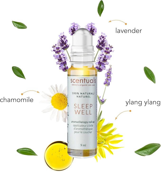 Roll On Essential Oil (Sleep Well, 0.3 fl.oz)