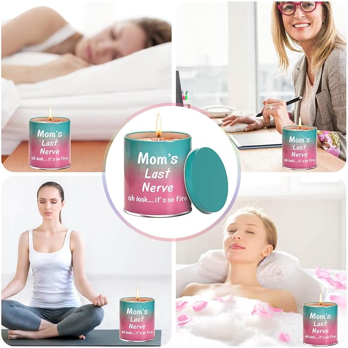 Mother's Day Gifts for Wife From Daughter, Son - Mom Birthday Presents, Stocking Stuffers - 9oz Scented Candles