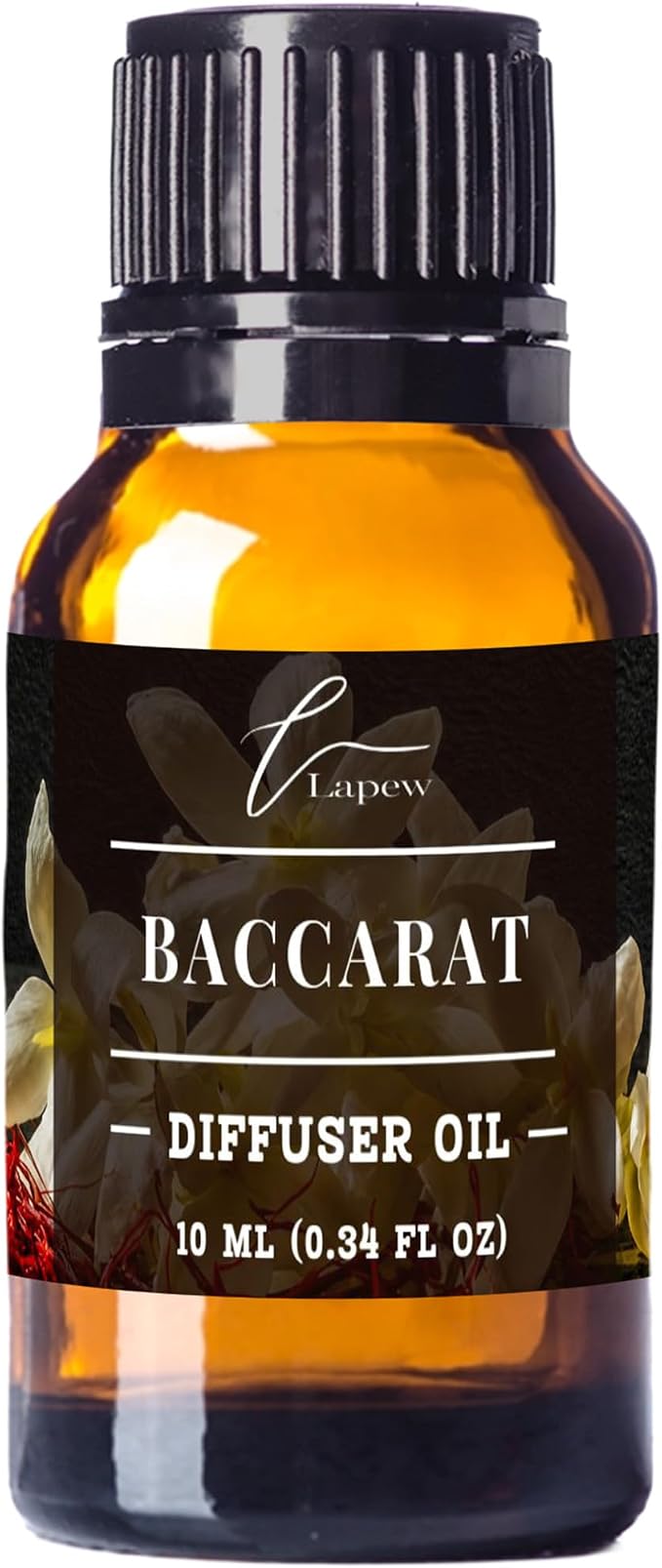 Lapew Baccarat Waterless Diffuser Oil | Fragrance Oil for Nebulizer & Cold Air Diffusers | Scented Home Oil | 0.34 fl oz