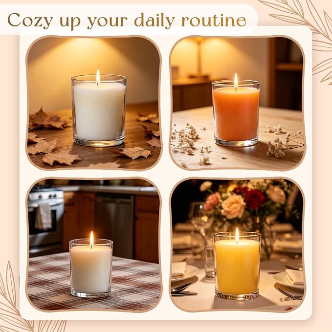 DIY Scented Candle Making Kit for Adults, Pro Candle Making Set with Wax Melter, Glass Jar, Dried Flowers, 6 Pleasant Scents, Color Dyes & More - All-in-One Wax Melts Kit Perfect as Home Decorations