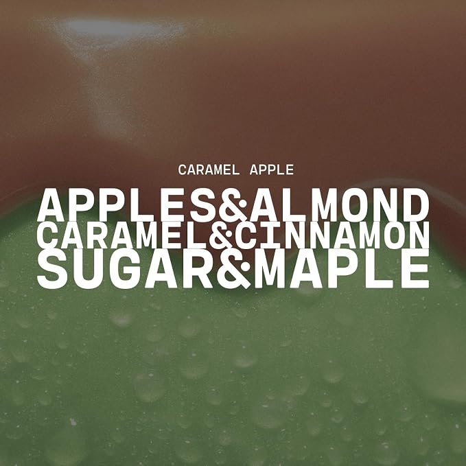 Milkhouse Candle Company Caramel Apple Soy Wax Melts – Apple Slices | Cinnamon | Sweet Vanilla Scented - 5.5 oz, Hand-Poured, Premium Fragrance Oil, Made in the USA