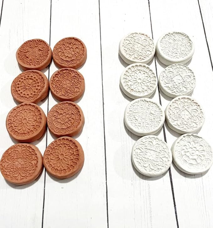 Clay Essential Oil Diffuser Stones, Terracotta Diffuser, Home Fragrance, Scent Diffuser, Office Decor, Passive Diffuser, Desk Accessories for Women