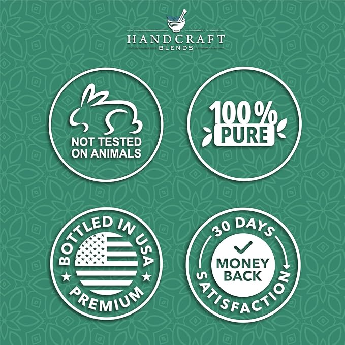 Handcraft Blends Clear & Fresh Set: Peppermint and Eucalyptus Essential Oils – (2 x 4 Fl Oz) – 100% Pure & Natural – for Diffuser, Aromatherapy, and DIY Projects