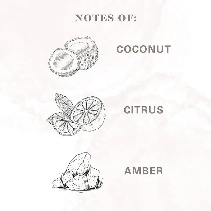 Frosted Scented 2 Wick Candles AW (Calm (Coconut + Citrus + Amber) Scented 2-Wick Spa Jar Candle 15oz.)