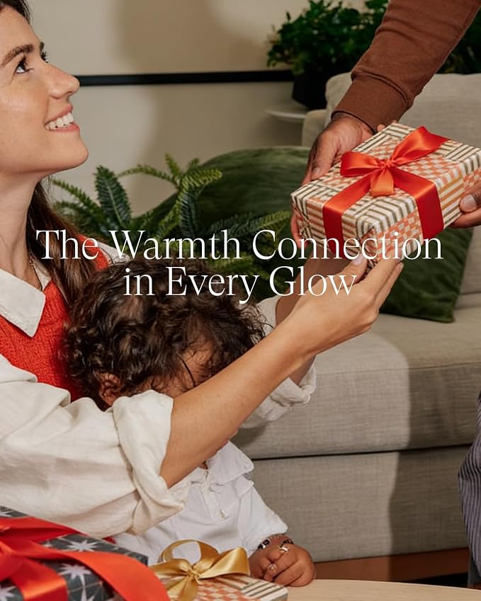 M&SENSE Baked Apple Scented Candles Christmas Decor,Natural Non Toxic,Christmas Candle for Stress Relief Meditation Relaxing, Housewarming Gifts for Women Men, 11.3oz 70 Hour Long Burning