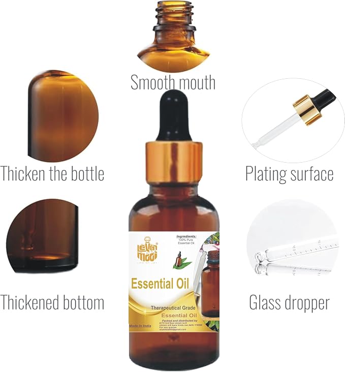 LEVENMOOI Tagetes (Tagetes erecta) Pure & Natural Therapeutic Grade Essential Oil Glass with Dropper (100ml)