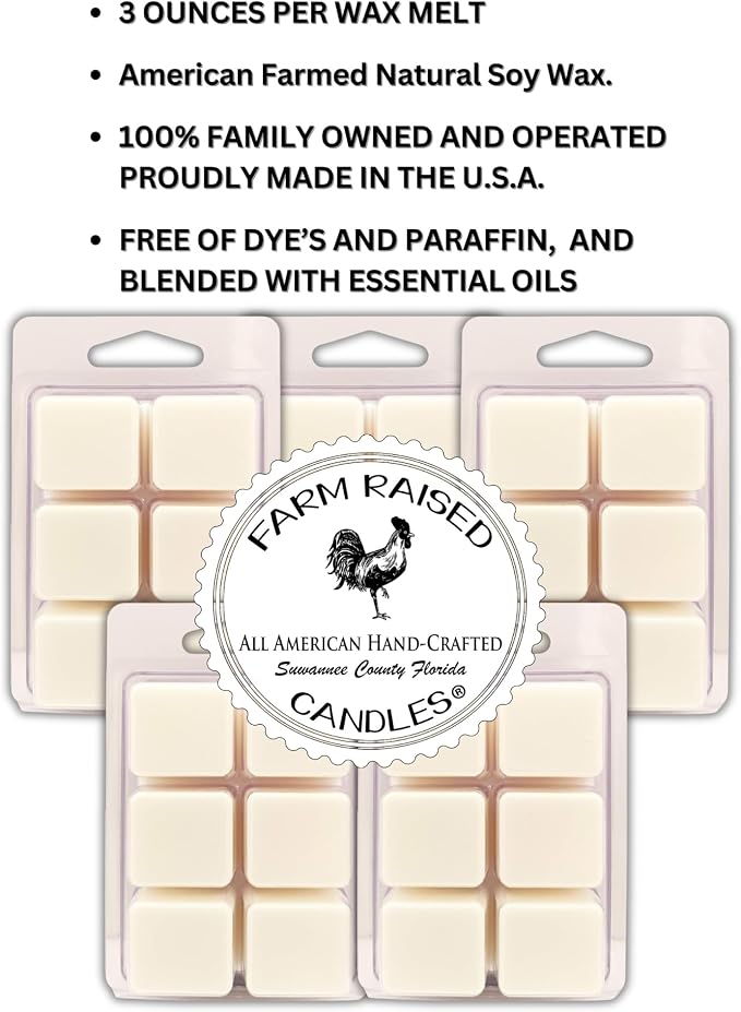 Fall Wax Melts Autumn Variety Pack, 5 Pack, 16 oz | 5 cozy fall scents • about 16 oz total • 30 cubes • USA-grown soy wax