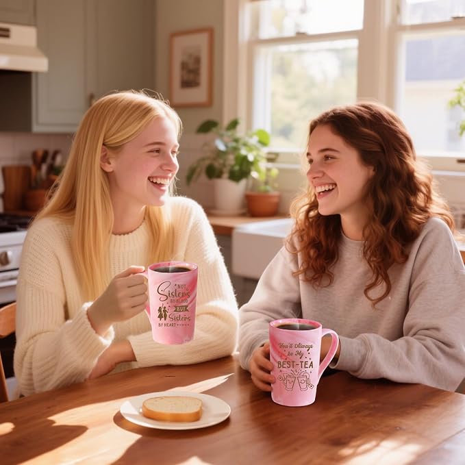 Bestie Gifts for Women: Eletorot Friendship Gift for Best Friend Female, Pink Spa Relaxation Baskets Set, Galentines, Valentines, Mothers Day, Birthday, Christmas, Funny BFF Present