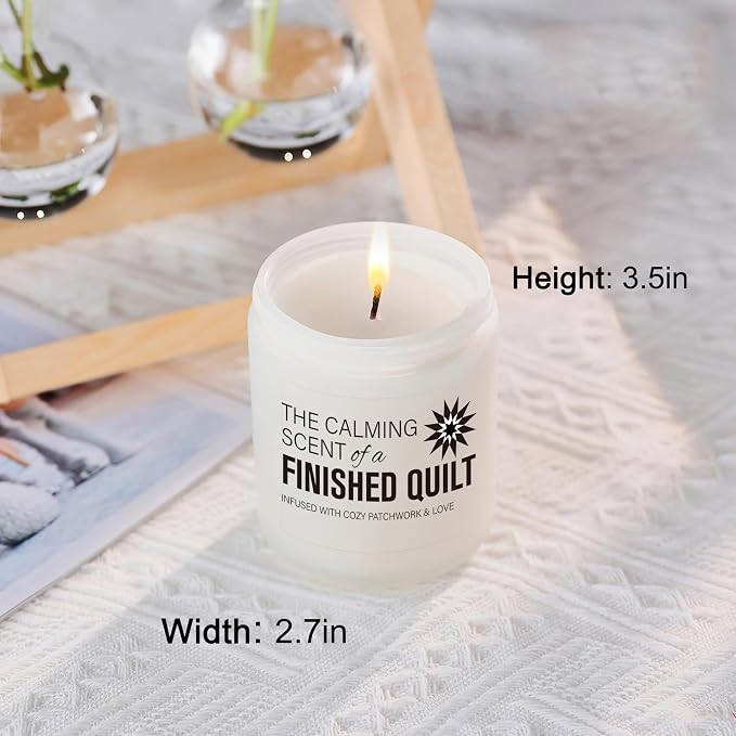 Seamstress Gifts for Women Mothers Day Christmas Birthday Gifts Tailor Lavender Candle