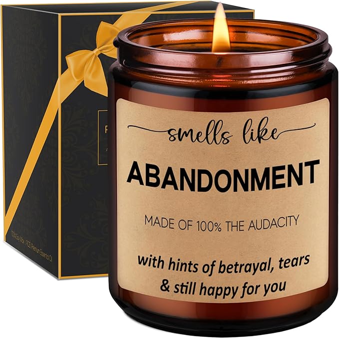 GSPY Scented Candles - Friends Moving Away, Coworker Leaving Ideas, Funny Retirement Gifts for Women, Men - Goodbye, Going Away, Farewell Gifts for Coworkers, Boss, Work Bestie, Woman, Best Friend