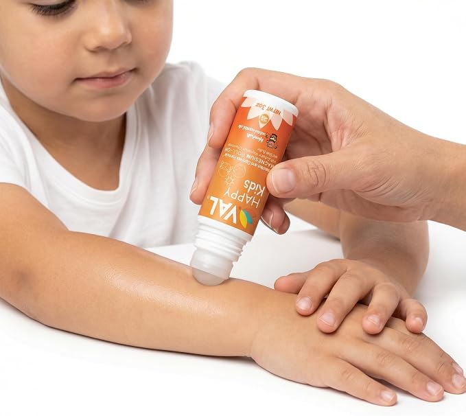 VAL Magnesium Roll-On for Kids | Gentle Zechstein Magnesium Chloride | Relaxation for Daytime & Bedtime | Calm & Mood Support | with Chamomile, Shea Butter & Essential Oils | USA Made | 3oz