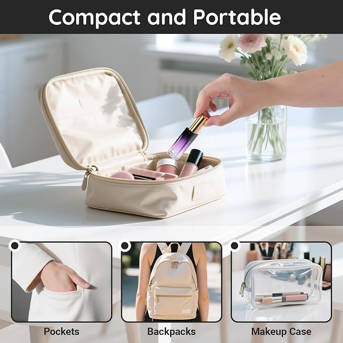 Segbeauty 0.34oz Travel Perfume Refillable Bottle, 5pcs Glass Mini Glass Perfume Atomizer Travel, 10ml Empty Cologne Atomizer Bottles, Small Cologne Sprayer with Transfer Tools Set for Refill