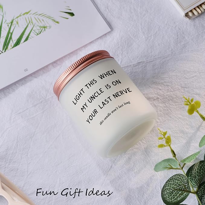 Funny Aunt Gift Ideas - Mother’s Day Gifts for Aunt, Humor Birthday Gifts for Auntie Future New Aunt Candle Present from Niece or Nephew, Best Aunt Ever Gift