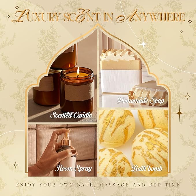 SALUBRITO Luxury Hotel Fragrance Oil Set for Diffuser, Premium Essential Oil - Inspired by Classic Hotel Scents Re-Imagined, Gift for Women and Men