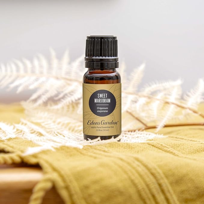 Edens Garden Sweet Marjoram Essential Oil- 100% Pure Premium Grade, Undiluted, Natural, Therapeutic, Aromatherapy, The Best for Diffuser, Candle, Humidifiers, Kid Safe 10 ml (.33 fl oz)