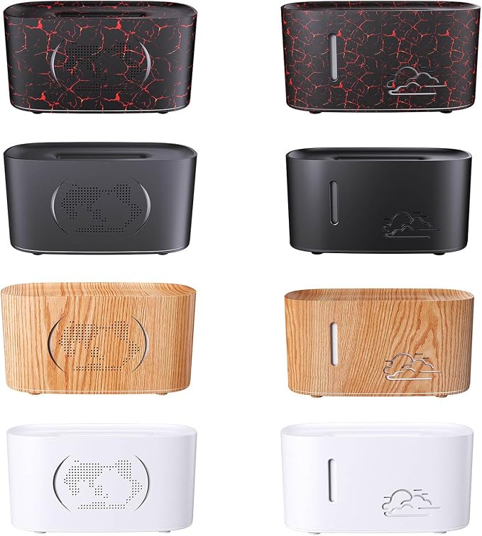 Auto Shut Off 160ml Essential Oil Diffuser 7 Color LED Light Easy Control Humidifier Desk Aromas Diffuser Auto Shut Off Diffuser