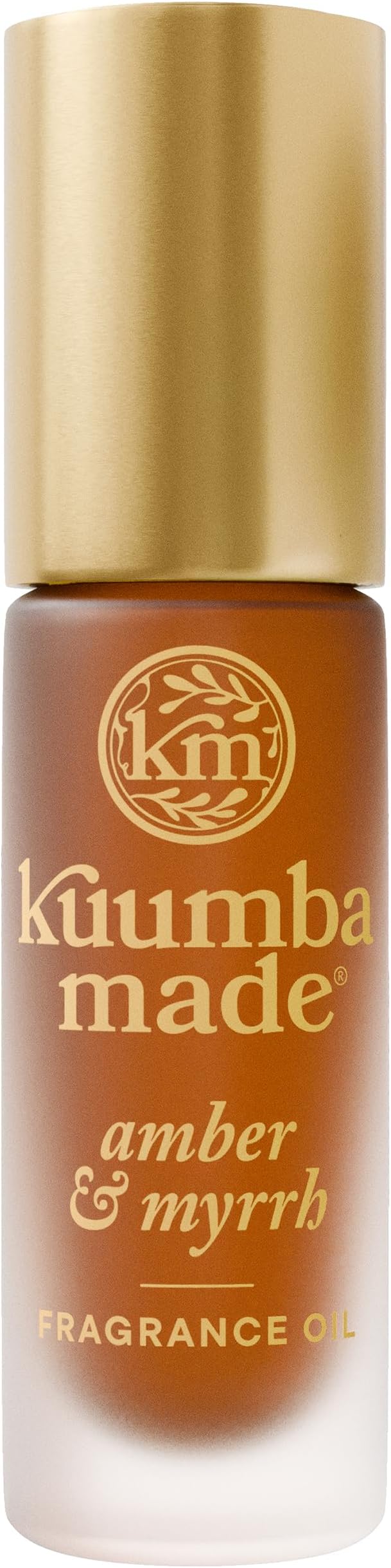 Kuumba Made Amber & Myrrh Fragrance Oil, Long-Lasting Scented Oil Perfume Roller, Vegan, Alcohol-Free, 0.15 Fl Oz