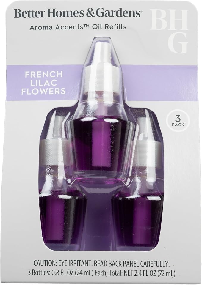 Aroma Accent Oil Refills (3pack) (French Lilac and Flowers)