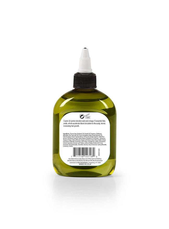 Ethereal Nature 99% Natural Hair Oil Blend Castor 7.10 fl oz