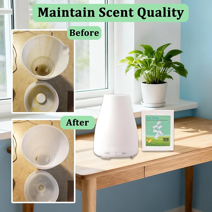 Cleaning Tablets for Humidifiers & Diffusers, Remove Stains and Residue, Prevent Buildup, Humidifier Cleaner Tablets (20-Pack)