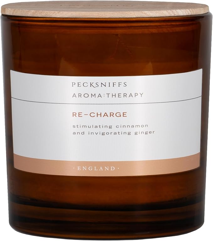 Pecksniff's Amber Re-Charge Candle | 3 Wicks, 550g/19.40oz
