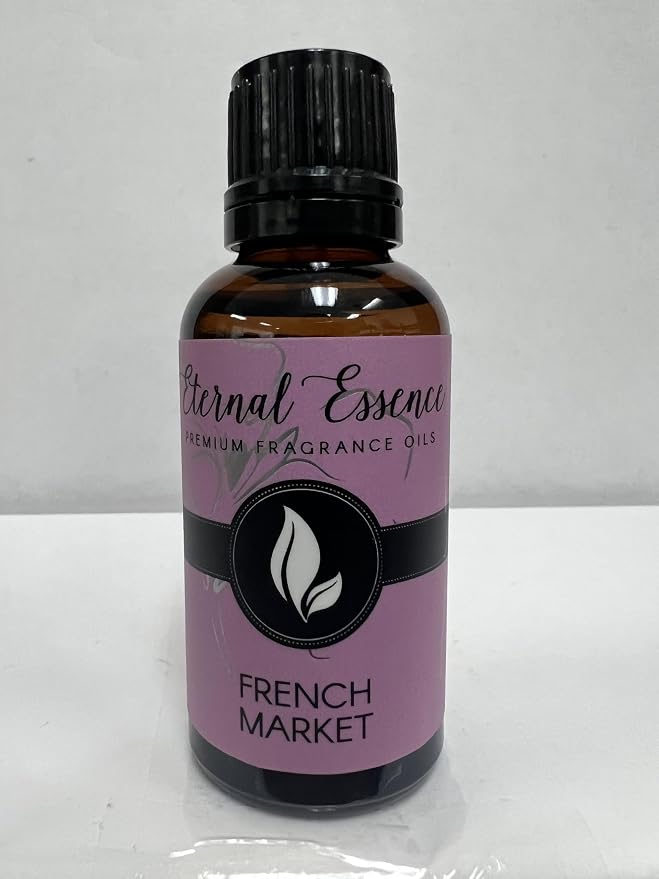 Eternal Essence Oils French Market 30ml Premium Fragrance Oil - for Candle, Soap Making, Aromatherapy, Diffusers, Home Care, & Humidifiers