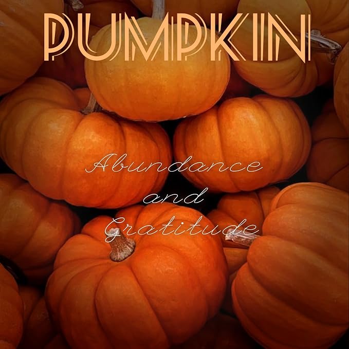 DARJEN Pumpkin Candles for Home- 5.3oz 35H Natural Soy Wax Aromatherapy Jar Candle with Strong Scent, Decorative Aesthetic Candles for Entryway, Living Room, Fall Obsession, Luxury Gift