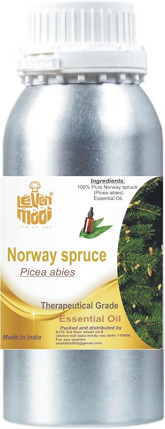 LEVENMOOI Therapeutic Grade Essential Oil – Pure & Natural for Aromatherapy, Humidifiers, Diffusers & DIY Uses (250, Norway Spruce)