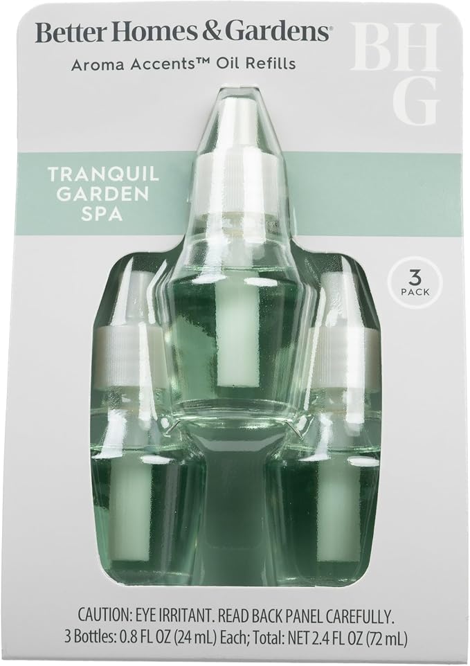Aroma Accent Oil Refills (3pack) (Tranquil Garden Spa)