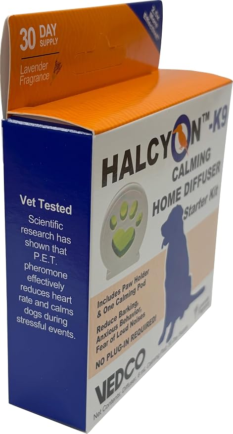 Vedco Halcyon K9 Calming Home Diffuser for Dogs Starter Kit